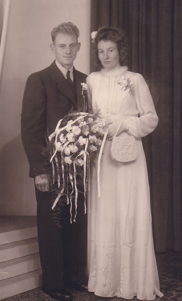 Huwelijk Arie Herbert en Jenneke Beusichem (1944)