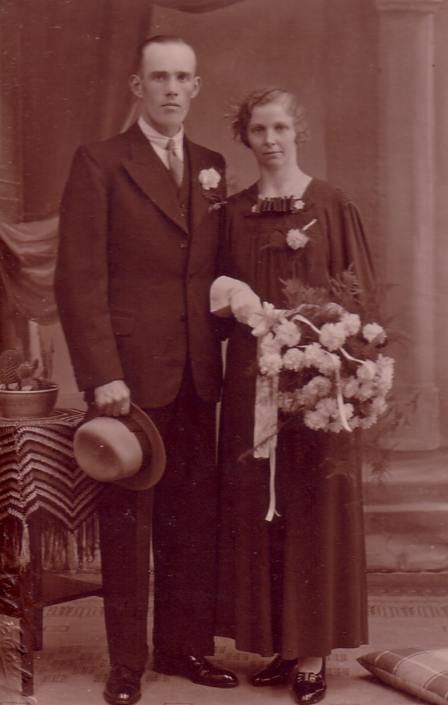 Huwelijk Andries ter Meer en Adriana Herbert (1936)