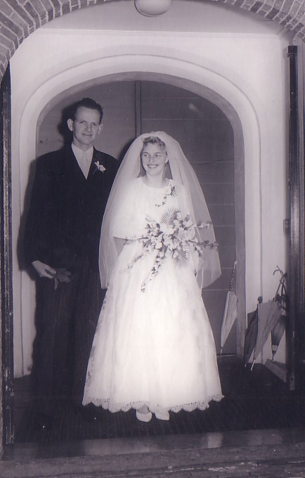Huwelijk Joost Herbert en Johanna van Nieuwkerk (1962)