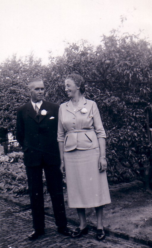 Hendrina Dijkshoorn (1904-1995) en Cornelis Harteveld( 1903-1980)