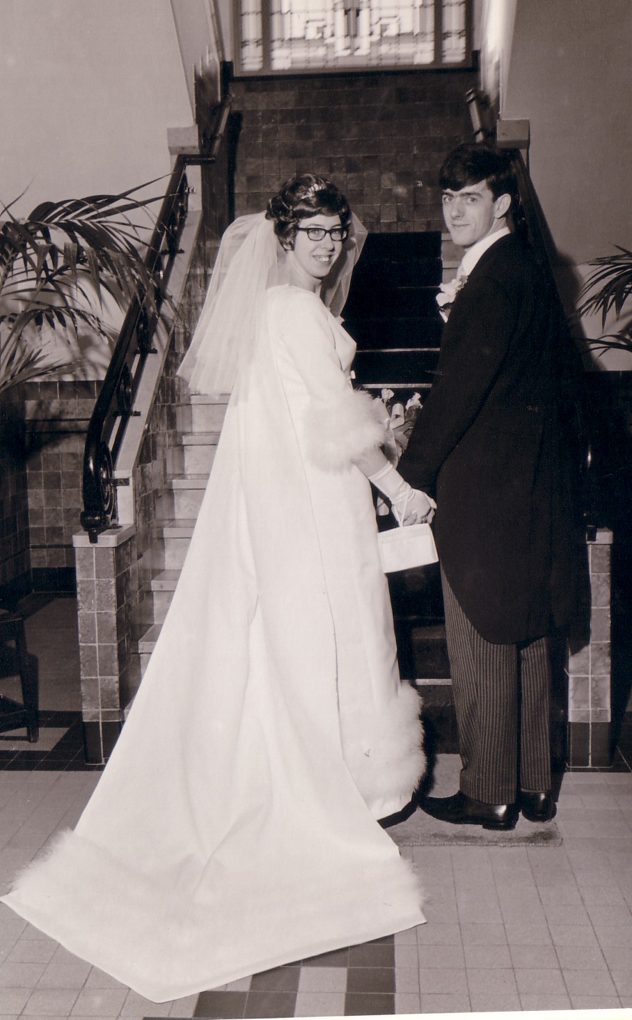 Huwelijk Maria P.van Eijmeren en Dirk Kok (1967)