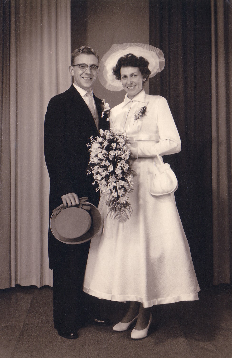 Huwelijk Neeltje C.van Eijmeren en Franciscus L. Kneppers (1958)