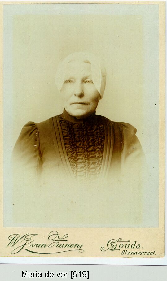 Maria de Vor 1843-1908
